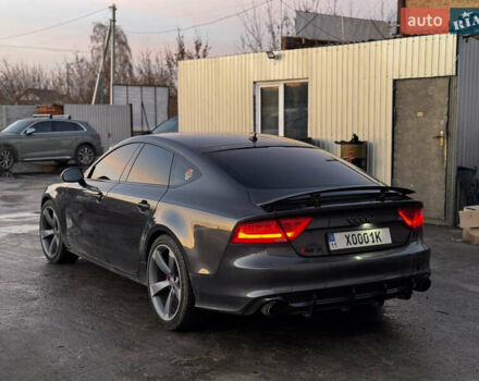 Серый Ауди A7 Sportback, объемом двигателя 3 л и пробегом 330 тыс. км за 17500 $, фото 3 на Automoto.ua