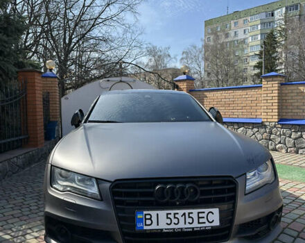 Серый Ауди A7 Sportback, объемом двигателя 3 л и пробегом 134 тыс. км за 22500 $, фото 5 на Automoto.ua