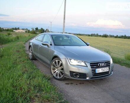 Серый Ауди A7 Sportback, объемом двигателя 3 л и пробегом 163 тыс. км за 19900 $, фото 12 на Automoto.ua