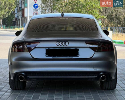 Серый Ауди A7 Sportback, объемом двигателя 3 л и пробегом 134 тыс. км за 22500 $, фото 4 на Automoto.ua