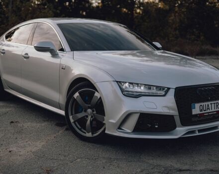 Серый Ауди A7 Sportback, объемом двигателя 3 л и пробегом 205 тыс. км за 22000 $, фото 9 на Automoto.ua