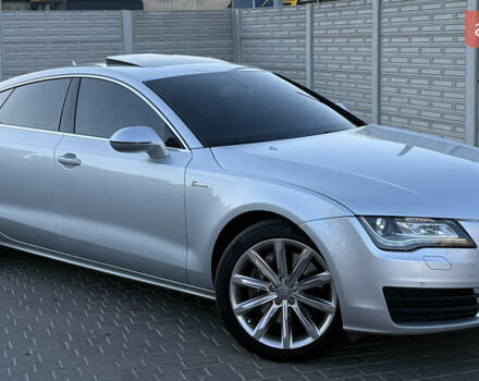Серый Ауди A7 Sportback, объемом двигателя 3 л и пробегом 182 тыс. км за 15450 $, фото 1 на Automoto.ua