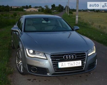 Серый Ауди A7 Sportback, объемом двигателя 3 л и пробегом 163 тыс. км за 19900 $, фото 10 на Automoto.ua