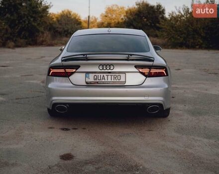 Серый Ауди A7 Sportback, объемом двигателя 2.97 л и пробегом 205 тыс. км за 22000 $, фото 5 на Automoto.ua