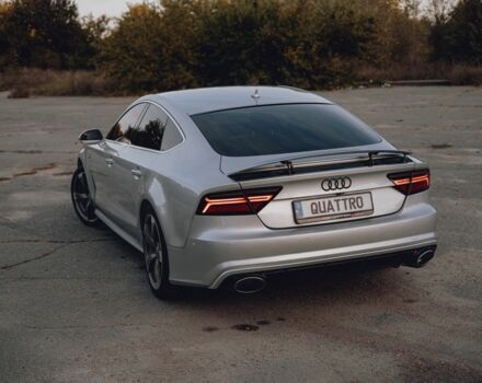 Серый Ауди A7 Sportback, объемом двигателя 3 л и пробегом 205 тыс. км за 22000 $, фото 4 на Automoto.ua