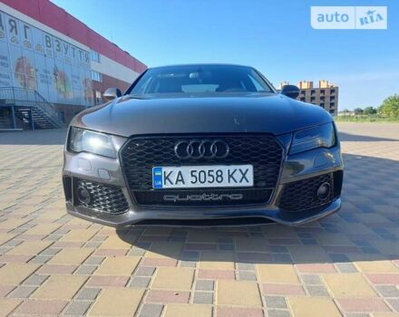 Серый Ауди A7 Sportback, объемом двигателя 3 л и пробегом 245 тыс. км за 16000 $, фото 3 на Automoto.ua