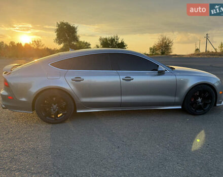 Сірий Ауді A7 Sportback, об'ємом двигуна 3 л та пробігом 220 тис. км за 14500 $, фото 9 на Automoto.ua