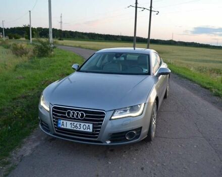 Серый Ауди A7 Sportback, объемом двигателя 3 л и пробегом 163 тыс. км за 19900 $, фото 3 на Automoto.ua