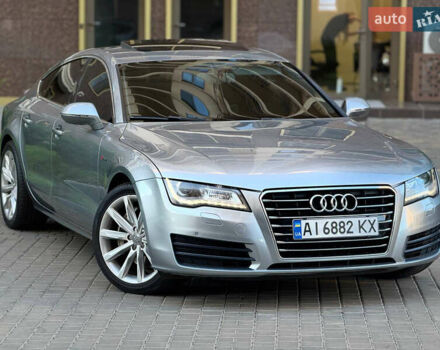 Серый Ауди A7 Sportback, объемом двигателя 3 л и пробегом 250 тыс. км за 15900 $, фото 11 на Automoto.ua