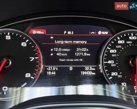 Сірий Ауді A7 Sportback, об'ємом двигуна 3 л та пробігом 194 тис. км за 23300 $, фото 31 на Automoto.ua