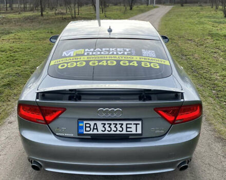 Сірий Ауді A7 Sportback, об'ємом двигуна 3 л та пробігом 121 тис. км за 19800 $, фото 13 на Automoto.ua