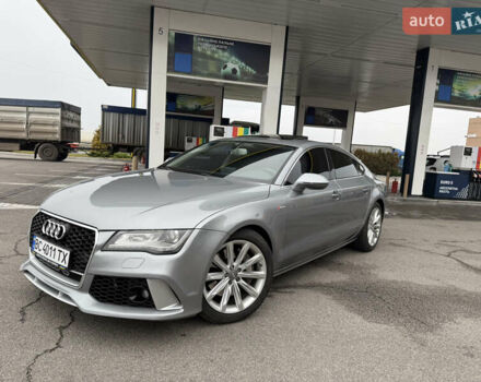 Сірий Ауді A7 Sportback, об'ємом двигуна 3 л та пробігом 170 тис. км за 13900 $, фото 2 на Automoto.ua