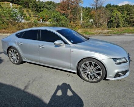 Серый Ауди A7 Sportback, объемом двигателя 3 л и пробегом 218 тыс. км за 4200 $, фото 1 на Automoto.ua