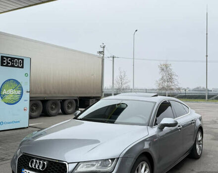 Сірий Ауді A7 Sportback, об'ємом двигуна 3 л та пробігом 170 тис. км за 13900 $, фото 17 на Automoto.ua