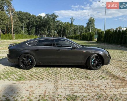 Сірий Ауді A7 Sportback, об'ємом двигуна 3 л та пробігом 194 тис. км за 23300 $, фото 12 на Automoto.ua