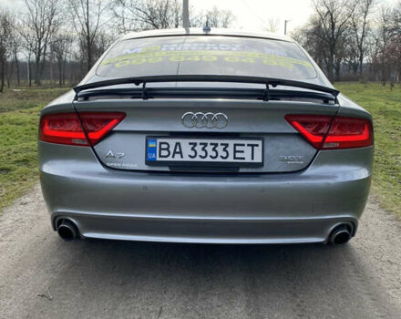 Сірий Ауді A7 Sportback, об'ємом двигуна 3 л та пробігом 121 тис. км за 19800 $, фото 12 на Automoto.ua