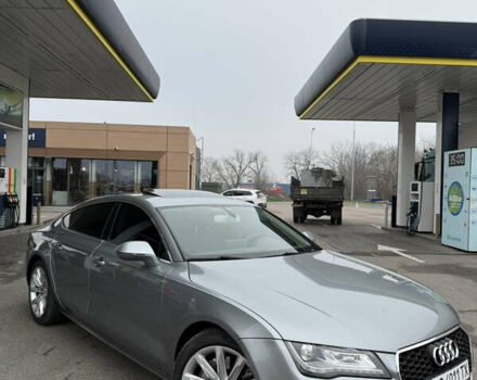 Сірий Ауді A7 Sportback, об'ємом двигуна 3 л та пробігом 170 тис. км за 13900 $, фото 9 на Automoto.ua