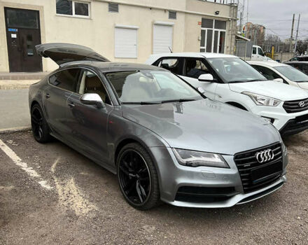 Серый Ауди A7 Sportback, объемом двигателя 3 л и пробегом 130 тыс. км за 14700 $, фото 1 на Automoto.ua