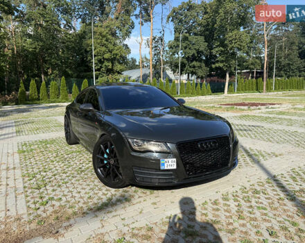 Сірий Ауді A7 Sportback, об'ємом двигуна 3 л та пробігом 194 тис. км за 23300 $, фото 1 на Automoto.ua