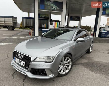 Сірий Ауді A7 Sportback, об'ємом двигуна 3 л та пробігом 170 тис. км за 13900 $, фото 3 на Automoto.ua