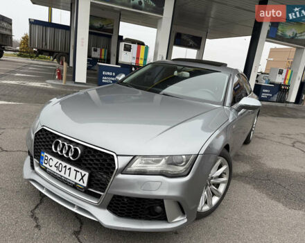 Сірий Ауді A7 Sportback, об'ємом двигуна 3 л та пробігом 170 тис. км за 13900 $, фото 1 на Automoto.ua