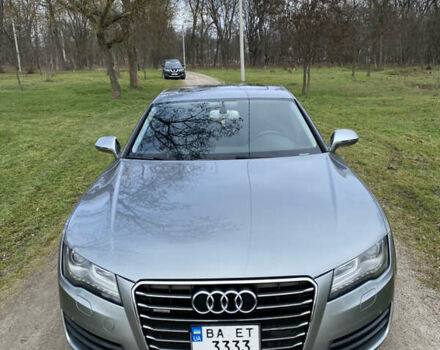 Сірий Ауді A7 Sportback, об'ємом двигуна 3 л та пробігом 121 тис. км за 19800 $, фото 2 на Automoto.ua
