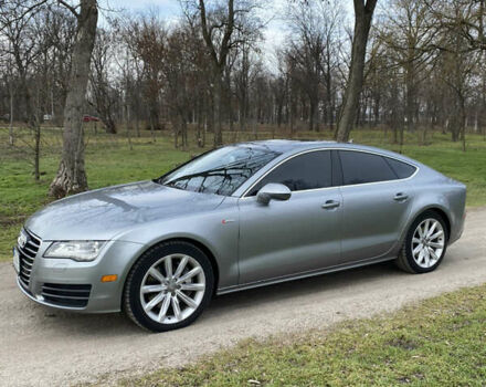 Сірий Ауді A7 Sportback, об'ємом двигуна 3 л та пробігом 121 тис. км за 19800 $, фото 11 на Automoto.ua