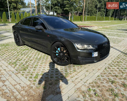 Сірий Ауді A7 Sportback, об'ємом двигуна 3 л та пробігом 194 тис. км за 23300 $, фото 11 на Automoto.ua