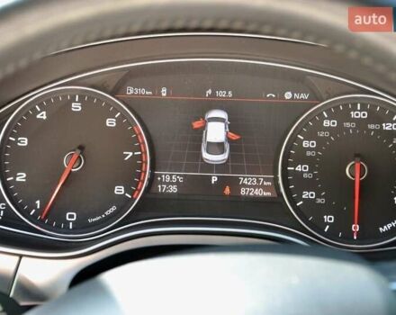 Серый Ауди A7 Sportback, объемом двигателя 3 л и пробегом 108 тыс. км за 22500 $, фото 24 на Automoto.ua