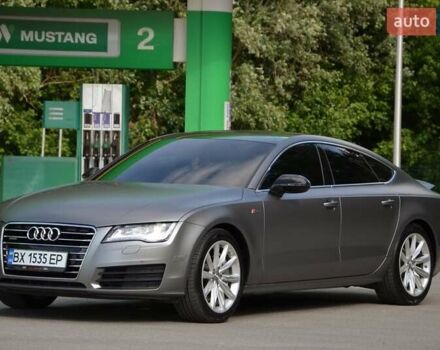 Серый Ауди A7 Sportback, объемом двигателя 3 л и пробегом 108 тыс. км за 22500 $, фото 5 на Automoto.ua