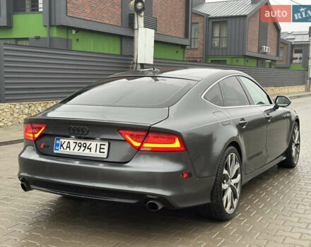 Серый Ауди A7 Sportback, объемом двигателя 3 л и пробегом 184 тыс. км за 12900 $, фото 16 на Automoto.ua