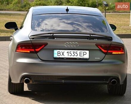 Серый Ауди A7 Sportback, объемом двигателя 3 л и пробегом 108 тыс. км за 22500 $, фото 3 на Automoto.ua