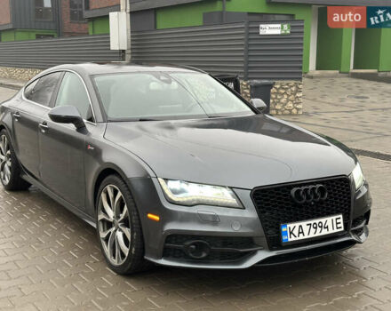 Серый Ауди A7 Sportback, объемом двигателя 3 л и пробегом 184 тыс. км за 12900 $, фото 3 на Automoto.ua