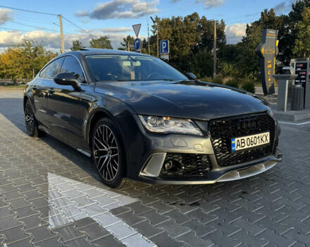 Серый Ауди A7 Sportback, объемом двигателя 3 л и пробегом 146 тыс. км за 21800 $, фото 19 на Automoto.ua