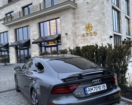 Серый Ауди A7 Sportback, объемом двигателя 3 л и пробегом 245 тыс. км за 23500 $, фото 1 на Automoto.ua