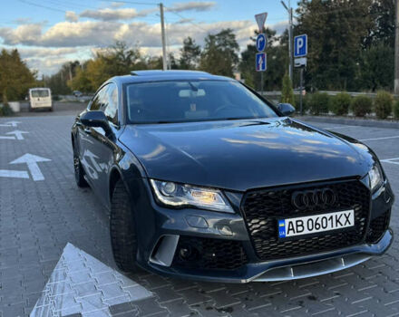 Серый Ауди A7 Sportback, объемом двигателя 3 л и пробегом 146 тыс. км за 21800 $, фото 2 на Automoto.ua
