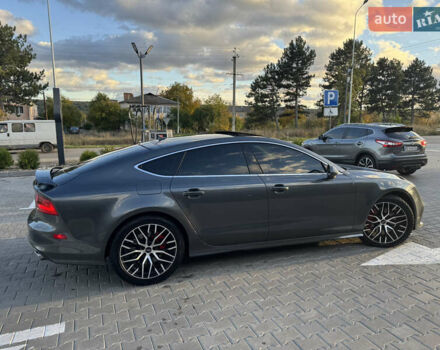Серый Ауди A7 Sportback, объемом двигателя 3 л и пробегом 146 тыс. км за 21800 $, фото 11 на Automoto.ua
