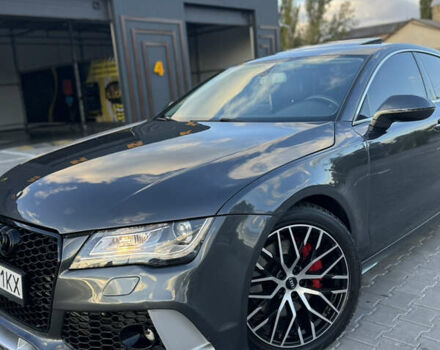 Серый Ауди A7 Sportback, объемом двигателя 3 л и пробегом 146 тыс. км за 21800 $, фото 3 на Automoto.ua