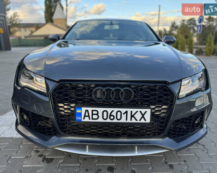 Серый Ауди A7 Sportback, объемом двигателя 3 л и пробегом 146 тыс. км за 21800 $, фото 4 на Automoto.ua
