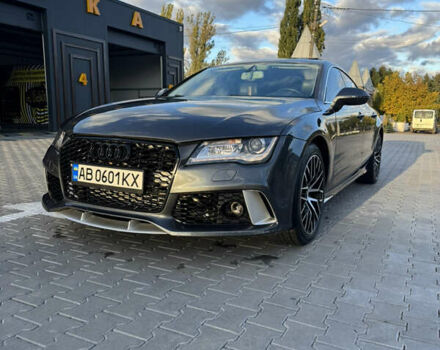 Серый Ауди A7 Sportback, объемом двигателя 3 л и пробегом 146 тыс. км за 21800 $, фото 18 на Automoto.ua