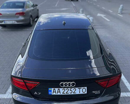 Сірий Ауді A7 Sportback, об'ємом двигуна 3 л та пробігом 105 тис. км за 24550 $, фото 13 на Automoto.ua