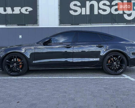 Сірий Ауді A7 Sportback, об'ємом двигуна 3 л та пробігом 105 тис. км за 24550 $, фото 1 на Automoto.ua