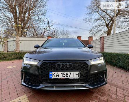 Сірий Ауді A7 Sportback, об'ємом двигуна 3 л та пробігом 113 тис. км за 25400 $, фото 7 на Automoto.ua