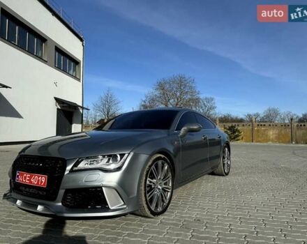Серый Ауди A7 Sportback, объемом двигателя 3 л и пробегом 162 тыс. км за 16899 $, фото 10 на Automoto.ua