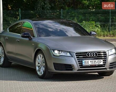 Серый Ауди A7 Sportback, объемом двигателя 3 л и пробегом 108 тыс. км за 22500 $, фото 8 на Automoto.ua
