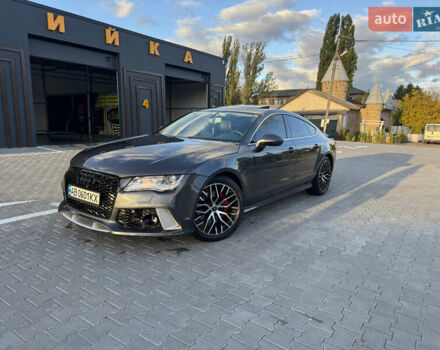 Серый Ауди A7 Sportback, объемом двигателя 3 л и пробегом 146 тыс. км за 21800 $, фото 15 на Automoto.ua