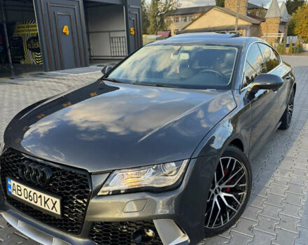 Серый Ауди A7 Sportback, объемом двигателя 3 л и пробегом 146 тыс. км за 21800 $, фото 8 на Automoto.ua
