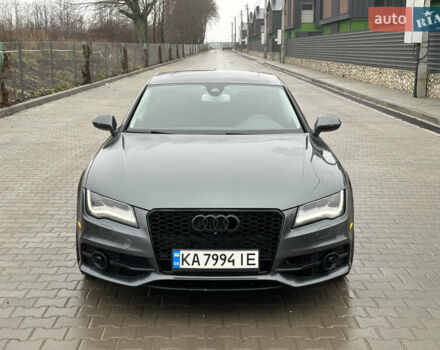 Серый Ауди A7 Sportback, объемом двигателя 3 л и пробегом 184 тыс. км за 12900 $, фото 1 на Automoto.ua