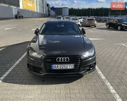 Сірий Ауді A7 Sportback, об'ємом двигуна 3 л та пробігом 105 тис. км за 24550 $, фото 7 на Automoto.ua