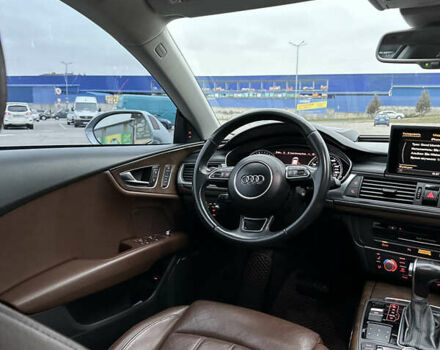 Серый Ауди A7 Sportback, объемом двигателя 3 л и пробегом 126 тыс. км за 25500 $, фото 16 на Automoto.ua
